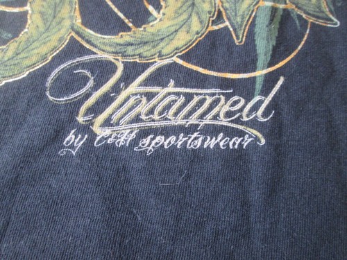 Y2K Got Kush? Pot Leaves Weed T-Shirt Size XL Black/Green/Metallic Gold - Picture 3 of 10