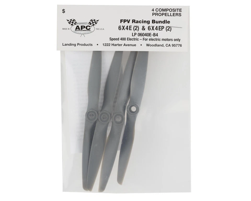 APC 6x4E MultiRotor 2 Blade Propeller (2CW/2CCW) [APCLP06040E-B4] - Image 2 of 2