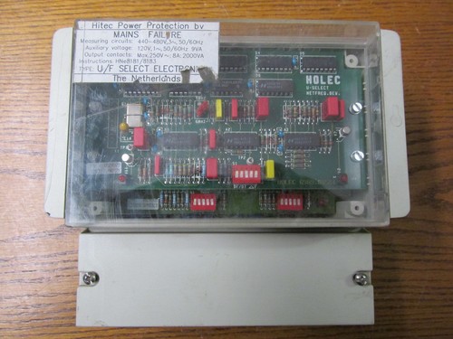Holec Hitec Power Protection Mains Failure Relay 440-480 Volts 50/60Hz - Bild 2 von 12