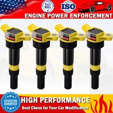 4Pack Ignition Coil For Elantra Tucson Kia Forte Soul 1.8/2.0L UF651 27300-2E000
