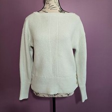 NWT Ann Taylor chunky knit crewneck sweater. Size S