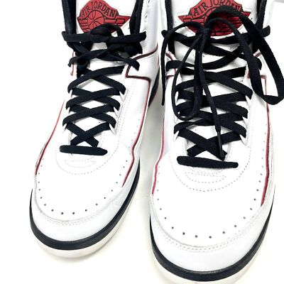 Air Jordan 2 Retro QF \'White Varsity Red\' 2009 - 395709 101 Men\'s‎ Size 10.5 Nike Air Jordan 2 Retro QF Men main image 4