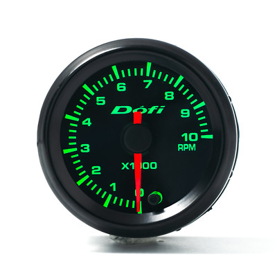 2'' 52mm Universal 7 Color LED Car Pointer Tachometer Gauge 0~10000 RPM Meter 12V