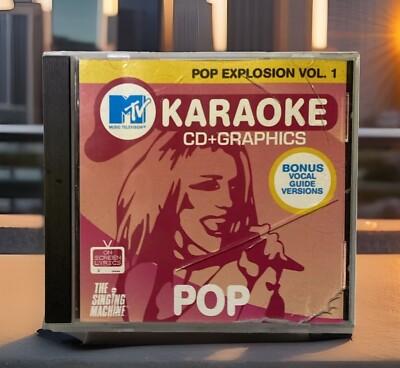Karaoke - MTV Pop Explosion, Vol. 1 The Singing Ma ** Free Shipping**
