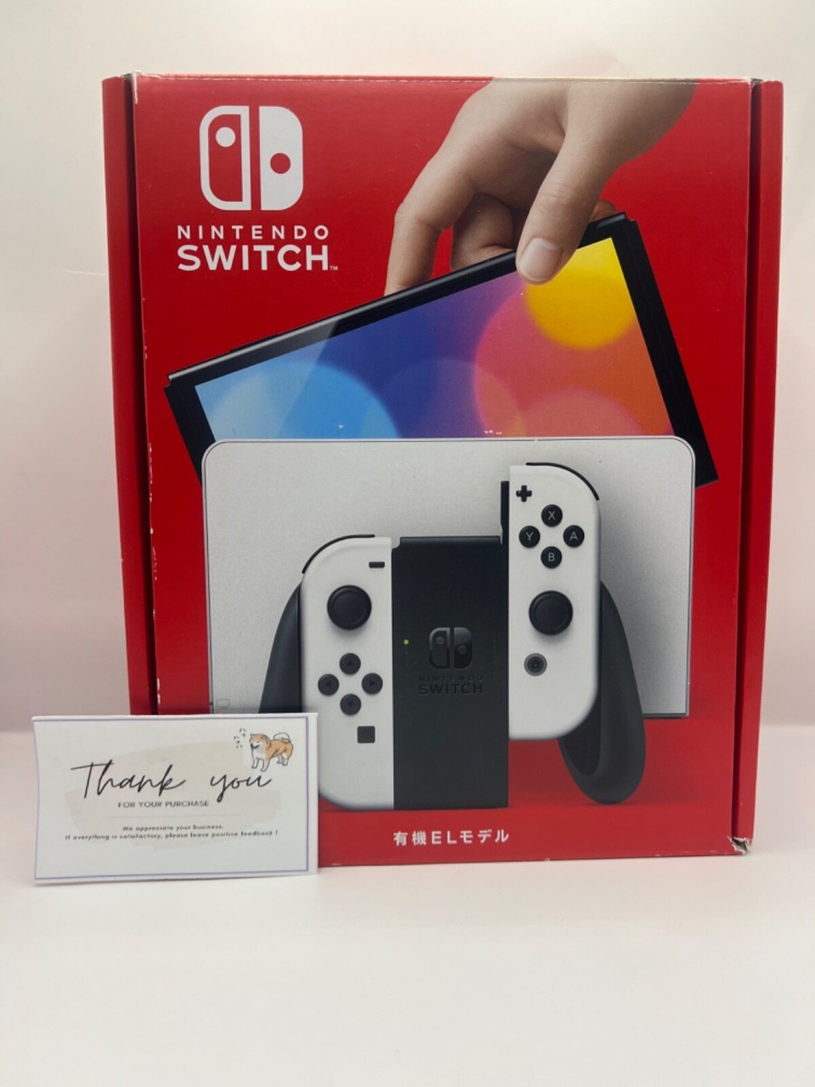 Nintendo Switch Console Tablet OLED HEG-001 w/Joy Con + Dock +
