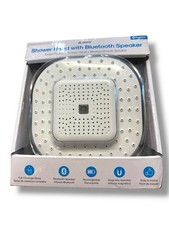 Atomi Shower Head with Bluetooth Speaker Wireless w/ Microphone Play Music NEW!!