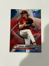 Andrew Abbott 2025 Bowman’s Best Blue Refractor /150 Cincinnati Reds 25