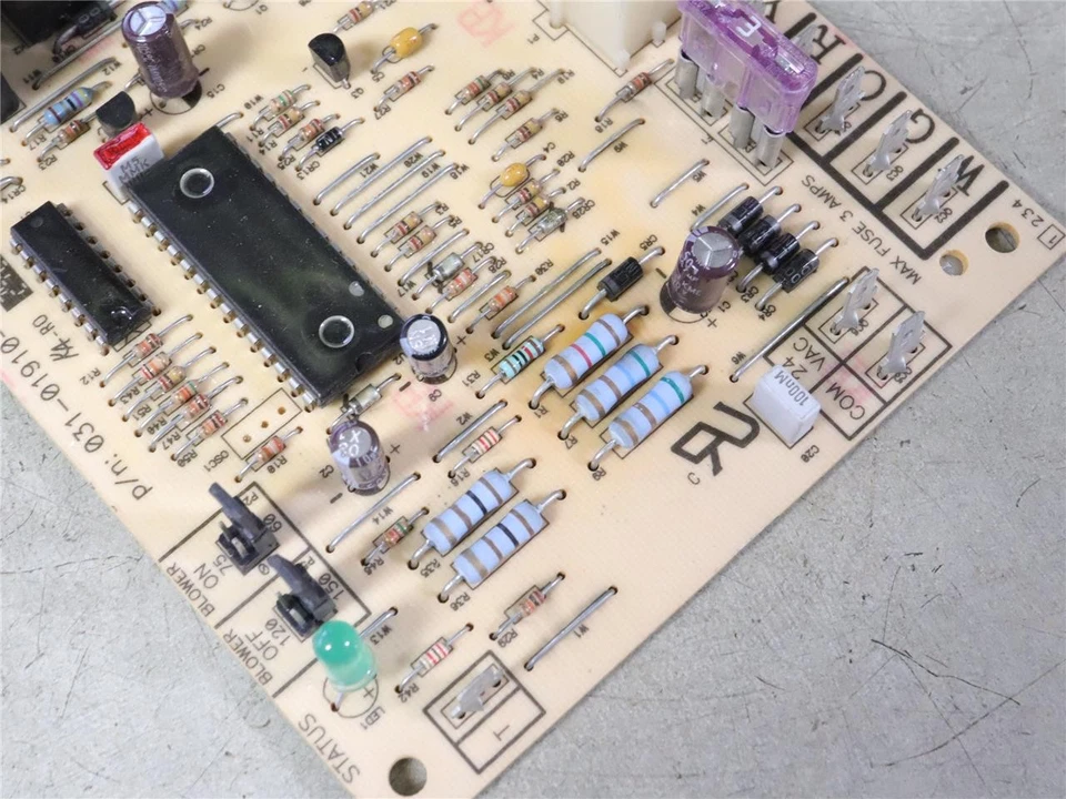 Coleman Evcon 031-01910-000 Furnace Control Circuit Board SOURCE1 - Image 3 of 4