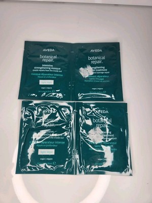 4 PK-Aveda Botanical Repair Masque/Leave In Duo, .34 Fl Oz Each