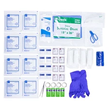 Sterile Skin Stapler Wound Closure Kit, Surgical & Survival, Human/Vet, 44 pc