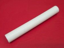 Teflon PTFE White Rod 1" Diameter x 7.4" Long, USA Made - 7.3 Oz.
