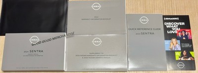 2024 NISSAN SENTRA OWNERS MANUAL USER GUIDE SV SR S PLUS ADVANCE EXCLUSIVE SENSE