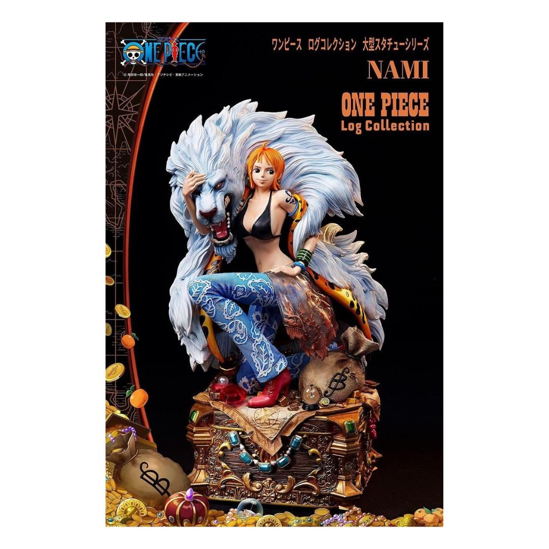 One Piece Log Collection Large Statue Series Nami Height