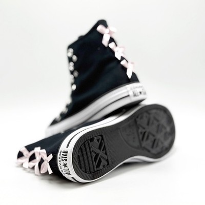 ⭐Converse Chuck Taylor Bows & Studs SIze 6 Men\'s Shoes Sneakers Black A16447F Converse Chuck Taylor All Star Hi Shoes Black | Chicago City  main image 4