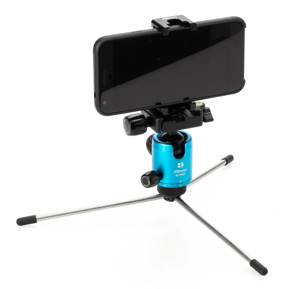 Plaque Arca Benro PMM70 avec griffe flash pour micro et support mobile - 4