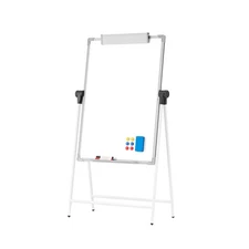 Large Doubole Sided White Board with Stands, 40" x 28" A-Stand Dry Erase Boar...