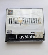 FINAL FANTASY IX 9 PRIMA STAMPA BLACK LABEL SONY PS1 PAL ITA ITALIANO ORIGINALE