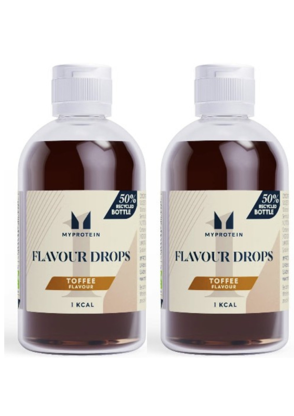 2 x MYPROTEIN Flavdrops - Zero Calorie Zero Sugar Flavour Drops TOFFEE 100ml