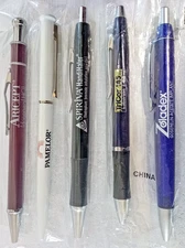 Lot Heavy Metal, 1 Plastic Drug Rep Pens, Pharmaceutical, Medical, Write, Promo