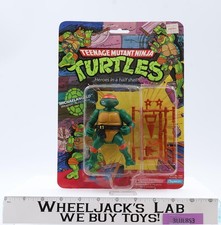 Michaelangelo 10-Back Teenage Mutant Ninja Turtles TMNT 1988 Playmates NEW MOSC
