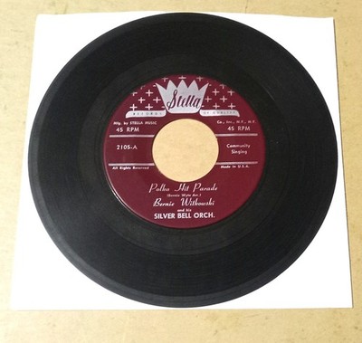 '' POLKA  HIT  PARADE''      Bernie Witkowski Orch.      Stella 45