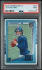 2025 Panini Donruss Optic - Jaxson Dart Rated Rookie #273 RC PSA 9 NY Giants