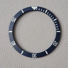 SEIKO Bezel Insert SKX007 / PLGS Dark Blue Matte Ceramic Sloped BGW9