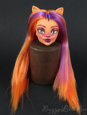 Monster High Doll Toralei G3 Buried Secrets Scaremester Style Head #1