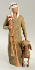 Demdaco Willow Tree Nativity Zampognaro  - Bo...