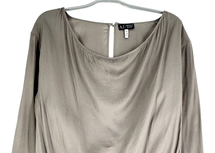 Armani Jeans Damen Langarm Rundhals Overall Größe 40 - L - Bild 3 von 4