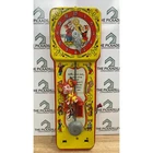 Vintage 1953 Mattel Dickory Dock Musical Clock Tin Litho Toy Louis Song USA