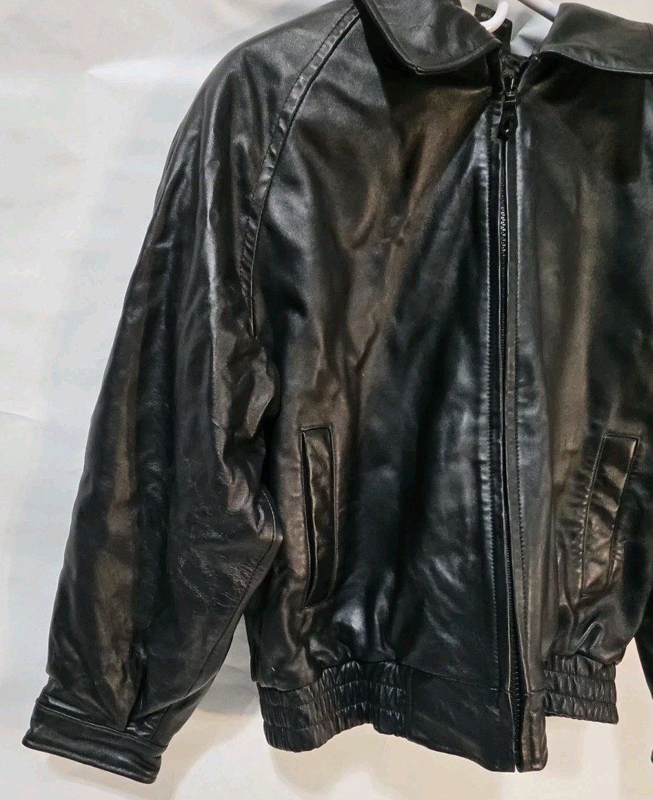 Cambridge Classics Leather Jacket Medium Soft Lin… - image 2