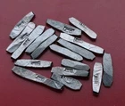 10 Grams (1/3 troy oz) .999 Fine Pure Silver Bullion Mini Shard Bars Ingots