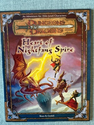 Heart Of Nightfang Spire Ein Abenteuer für 10th Level D&D Figuren