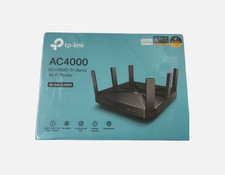 TP-Link Archer C4000 MU-MIMO Quad Core Processing Tri-Band Wi-Fi Router, Black