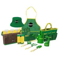Miracle Gro Kids’ Garden 23 Piece Tool Set, SGH035-MG Children kit Ships fast
