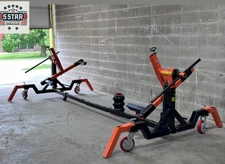 Auto Hydraulic Car Rotisserie Automotive Car Twirler 4500 lb Capcty