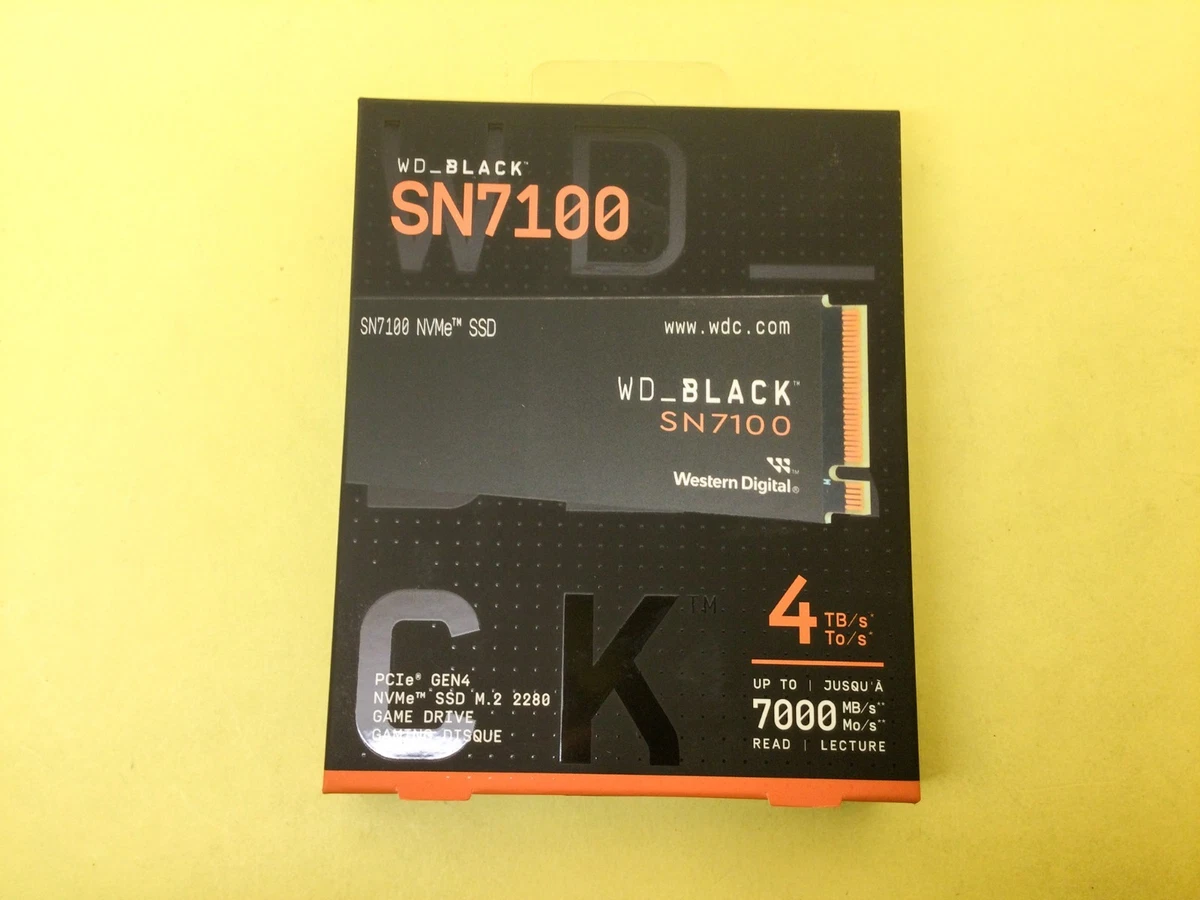 Western Digital Solid State Drives 4 TB Storage Capacity for sale
