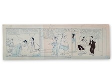 Patoruzu Dante Quinterno Original Dibujo Arte Tira Cómica p. 8 Argentina 1959