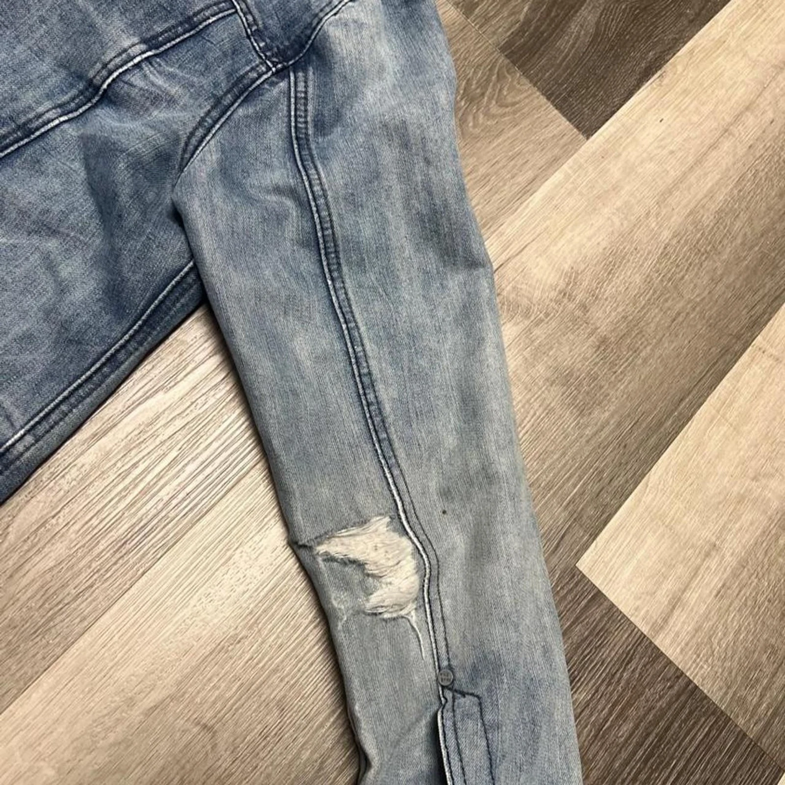 Ring Of Fire Patched Denim Jacket image 7