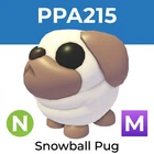 Snowball Pug - Adopt your pets