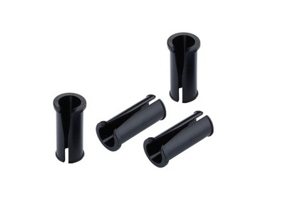 Universal 4mm 5mm Wedge Type Derailleur or Brake Cable Housing Hose Guides 4 pak