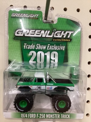 1:64 Greenlight 1974 Ford. F-250 Monster Truck Trade Show Exclusive 2019