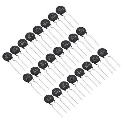 NTC Thermistors Resistors, 24Pcs 3 Ohm 6A NTC3D-13 Inrush Current Limiter