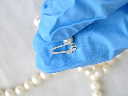 Genuine Pearl Necklace / Selling As-Is / FedEx Free Shipping / b_em_66513_p1 - Picture 16 of 20