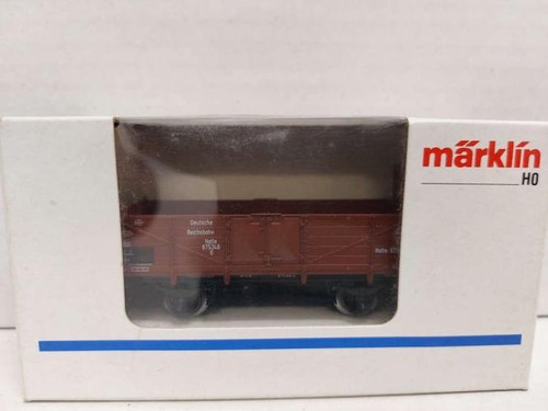 MÄRKLIN H0 Hochbordwagen Dt.Reichsbahn Halle 675346  4696 | Condition: Neu