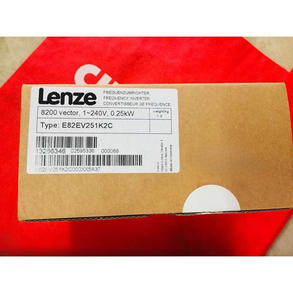 E82EV251K2C New Sealed Lenze Frequency Inverter Drive E82EV251K2C - Image 3 of 3