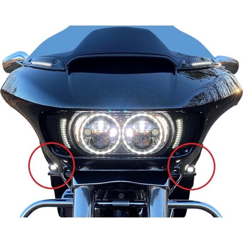 Custom Dynamics PB-RG-TS-15-B Gloss Black ProBEAM Turn Signals Harley FLTR 15-23 - Picture 4 of 5