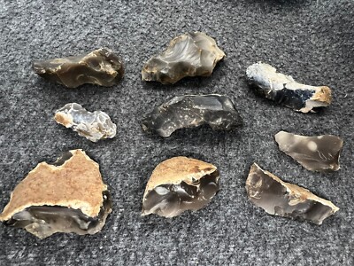Bearbeiteter Feuerstein. c3500 Bc. Feldwanderung gefunden. (F89)