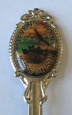 Stevens Point Wisconsin Vintage Souvenir Spoon Collectible